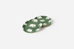 Glasunderlägg Elefant