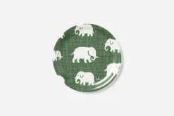 Glasunderlägg Elefant