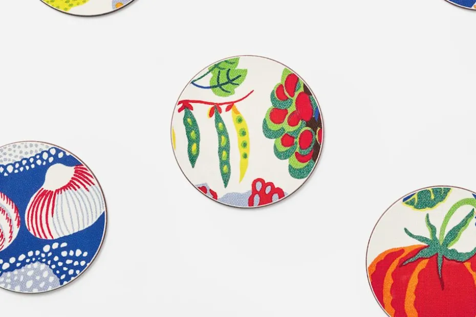 Glasunderlägg Italian Dinner