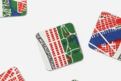 Glasunderlägg Manhattan