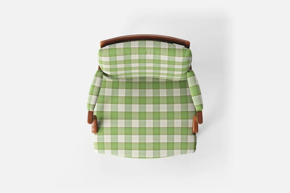 Karmstol 969 Kederband Sitthöjd 43 cm