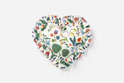 Kudde Hjärta med Volang