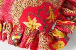 Kudde Hjärta med Volang