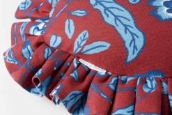 Kudde Hjärta med Volang