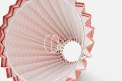 Lampskärm Plisserad