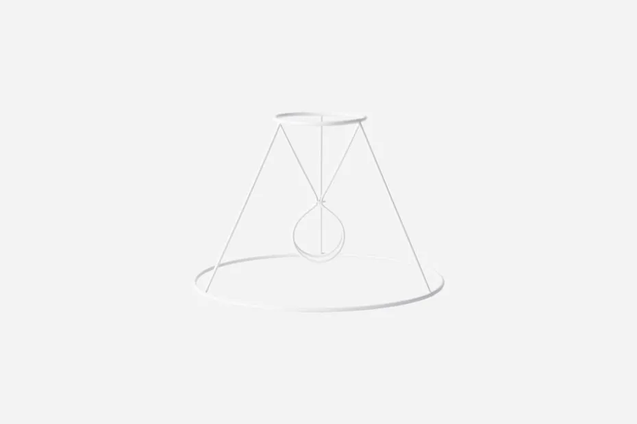 Lampskärm Plisserad