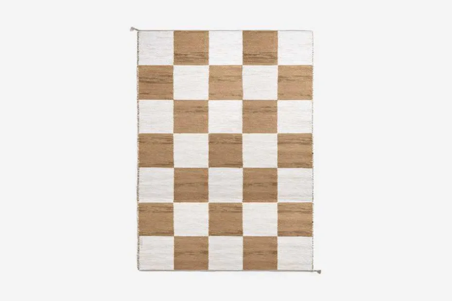 Matta Dubbelbindning Schackruta