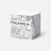 Memoblock Stockholmskartan