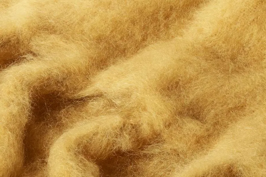 Pläd Mohair