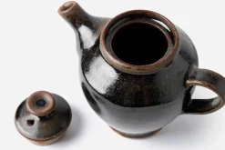 Tekanna Temmoku Svart