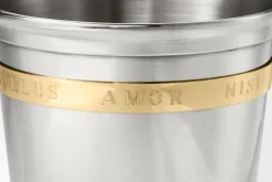 Vas Tenn med Mässingkant